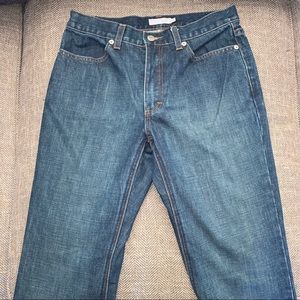 EUC J Crew 100% Cotton Bootcut Jeans Size 6.